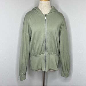 lululemon athletica Sage Green Bomber Jacket